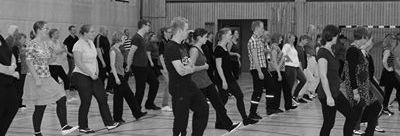Linedance - Minikurs Höstterminens minikurs var linedance. Dansen är uppbyggd av olika stegkombinationer. Vi tränade kondition, koordination, minneskapacitet, smidighet och uthållighet.