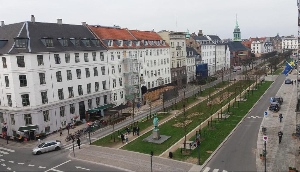 mångfunktionell karaktär. Ett exempel på en dagvattendamm visas i Figur 1. Figur 1 Dagvattendamm i Kristianstads kommun.