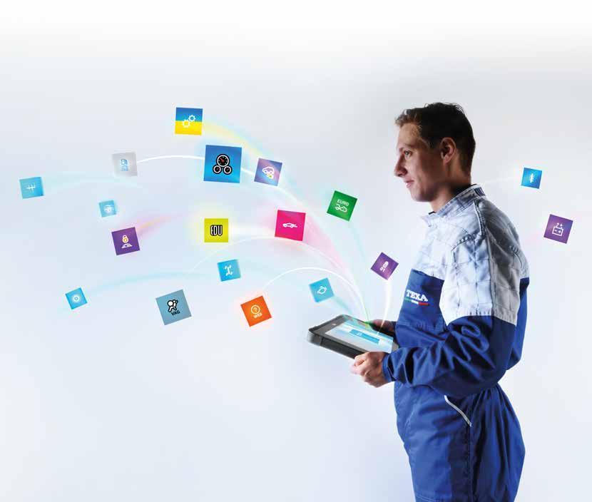 TEXA APP * TEXA APP är ett nytt tillägg inom området för diagnostiska verktyg.