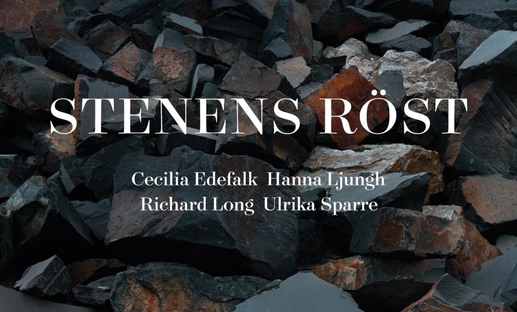 Kristianstads konsthall 3/2 1/5 2018 Medverkande konstnärer: Cecilia Edefalk Hanna Ljung Richard Long http://www.ulrikasparre.com/ http://ceciliaedefalk.com/index.php?home=true http://www.hannaljungh.