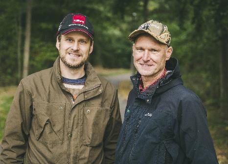 De har vuxit där sedan 1930-talet men marken har varit i släktens ägo sedan slutet av 1800-talet då Lars Elfversons och Cajsa Lindbergs farfars far köpte marken.