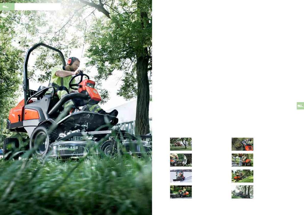 FRONTKLIPPARE FRONTKLIPPARE 103 FRAMKOMLIGHET MÅNGSIDIGHET Stor styrka och mångsidighet i ett kompakt och robust format.