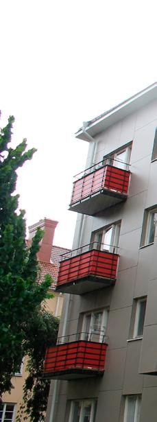 BRAND- & FLAMHÄMMANDE EGENSKAPER Fasadskivor i kompaktlaminat produceras som standard i brandklass B-s2,d0.