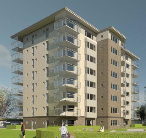 Framtida utveckling I Kv Tor i Vaggeryd kommer 80 lägenheter i två punkthus att byggas. Det ena huset blir åtta våningar högt med 45 lägenheter samt gemensamma lokaler i Trygghetsboende.