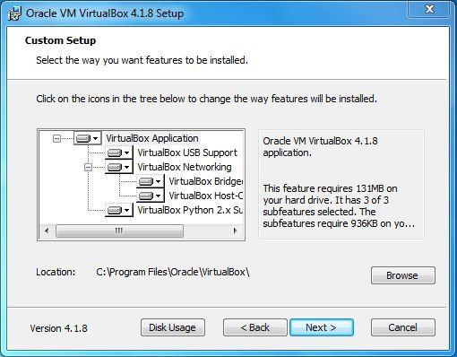VirtualBox Installation