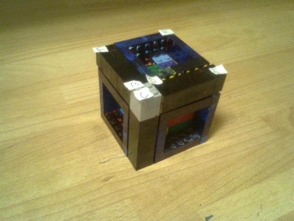Figur 4.2: En kub med volym (AC) 3.