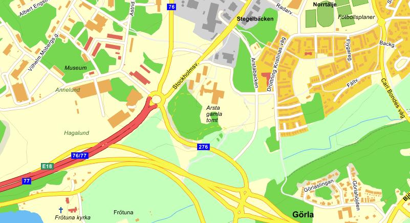 5 (13) 1 Orientering håller på att ta fram en detaljplan för ny bostadsbebyggelse inom Kv Skridskon 54 belägen cirka 1,5 km söder om Norrtäljes stadskärna.