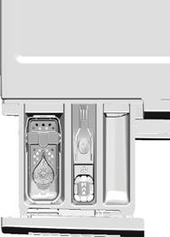 Using gel and tablet detergent If the gel detergent thickness is fluidal and your machine does not contain a special liquid detergent cup, put the gel detergent into the main wash detergent