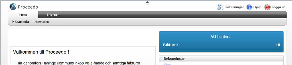 10 Fakturahantering - fakturagranskare Här beskrivs flödet för både skannade och e-faktura.