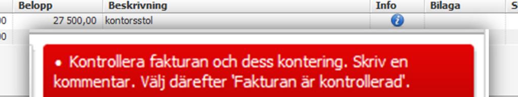 fakturalistan har fakturan