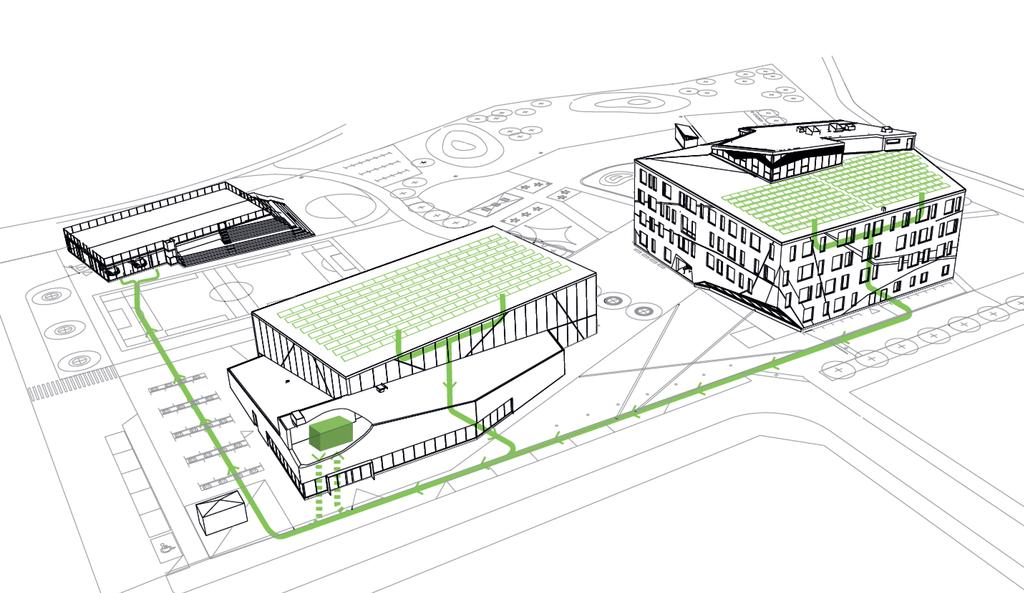 Änglandahallen Prognos årlig energinetto 50 000kr