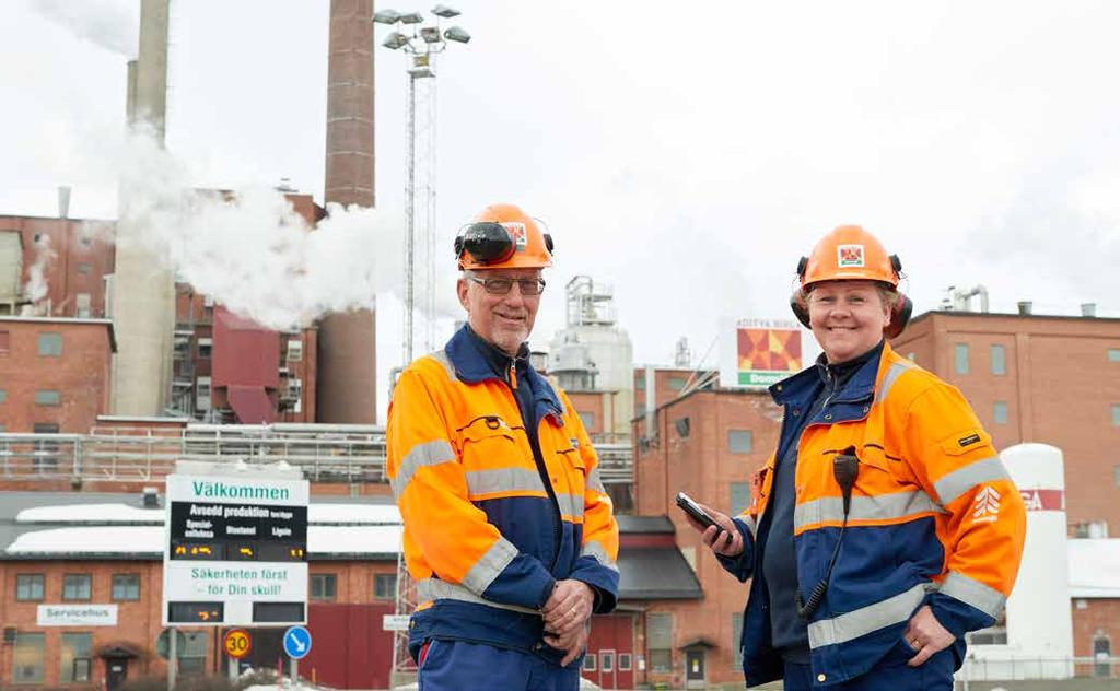 När Glenn Hiller började som operatör på Domsjö Fabriker på 1970-talet var det ovanligt med kvinnor i produktionsdelen av bruket.