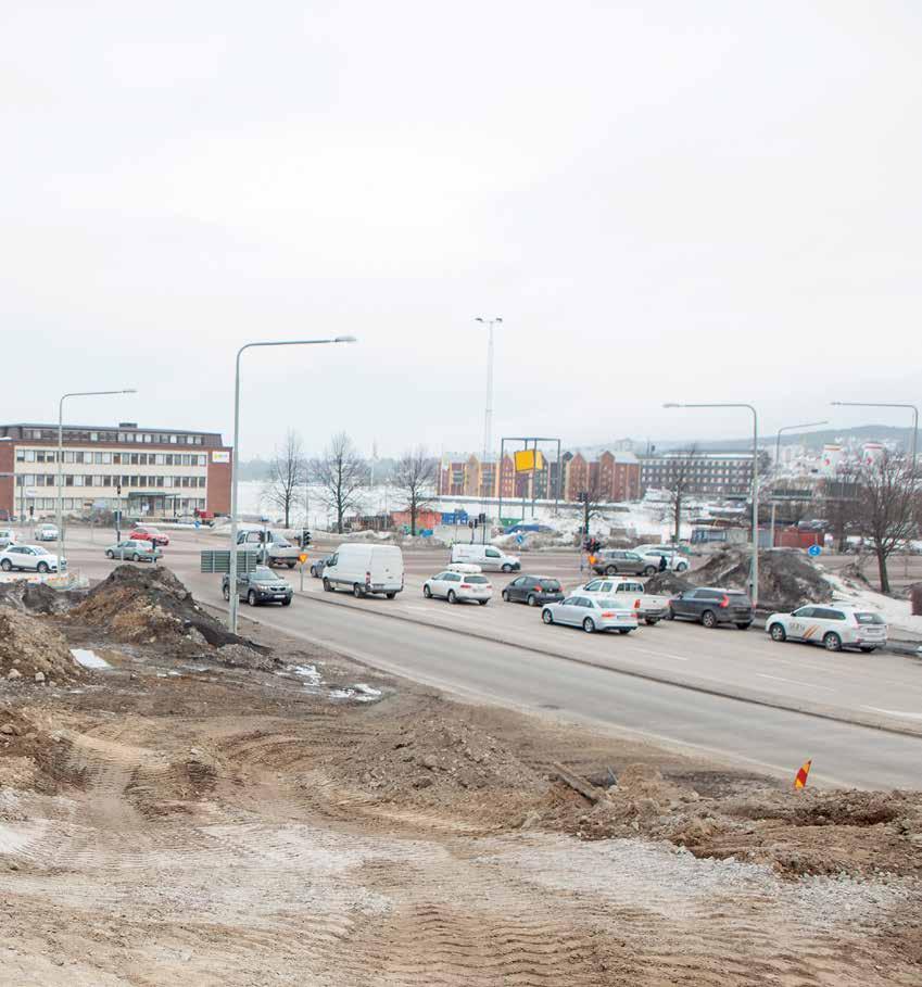 n n n Byggstart 2018 fotgängare och cyklister blir också viktigt.