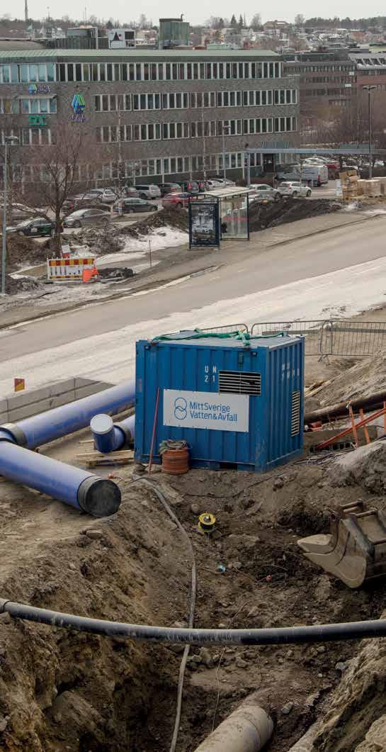 Vid Skepparplatsen kommer MittSverige Vatten & Avfall att bygga en ventilkammare som knyter ihop de tre stora vattenverken i Timrå och Sundsvall.