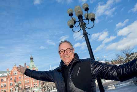 n n n Cityutveckling Jonas Albäcker menar att Sundsvall har goda förutsättningar för att skapa en mer levande stadskärna.