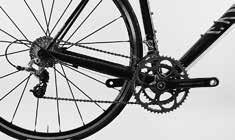 Det är mycket vktgt att dessa cyklar kontrolleras noga efter varje cykeltur sådan terräng. Små skador kan leda tll att delarna kollapsar även vd lägre belastnng.