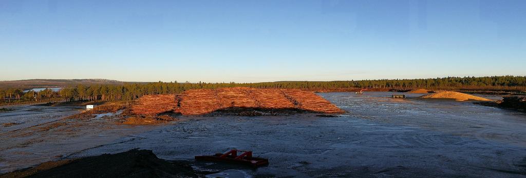 I Norrbo>ens inland ﬁnns det idag möjlighet a> markant utöka biobränsleu>aget med bibehållen långsik5ghet i skogsbruket.