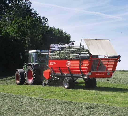 Lely Tigo 40 S Denna vagn rymmer 24,50 DIN m 3.