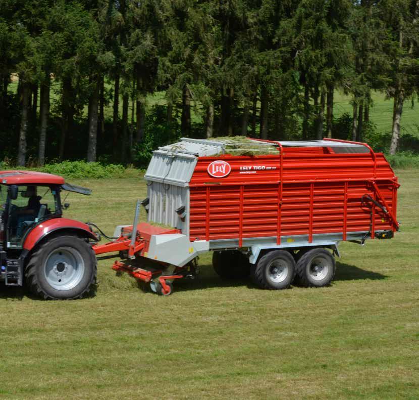 Lely Tigo MR Instegsmodellerna av självlastarvagnar med rotor i Tigo-serien har sitt ursprung i de större Tigo PR och Tigo XR-vagnarna.