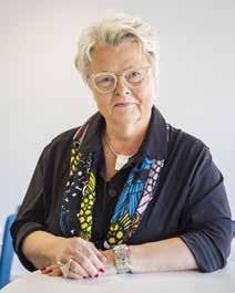 VI ÄR SENIORERNAS RÖST I SAMHÄLLET Eva Eriksson är SPF Seniorernas förbundsordförande. Här ger hon sin syn på SPF Seniorernas roll och hur hon arbetar när hon företräder medlemmarna.