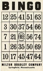 00 Pris: Avfärd från Träffpunkten, Brohaga Bingo block kostar 50