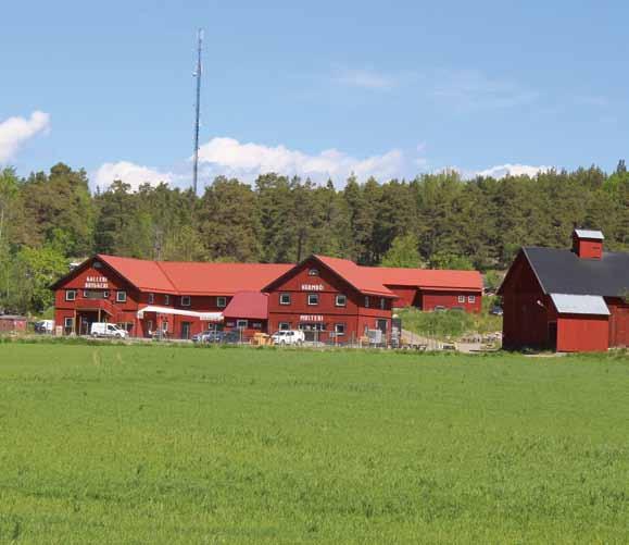 W Processvattnet från verksamheterna vid Smakriket Säby innehåller mycket organiskt material och varierar mycket i volym över året.