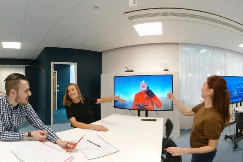 Med hjälp av VR, digitala labbmiljöer, skapanderum och kommunikationsstudio blir DLC ett makerspace en testmiljö med mängder av verktyg för att förverkliga idéer.