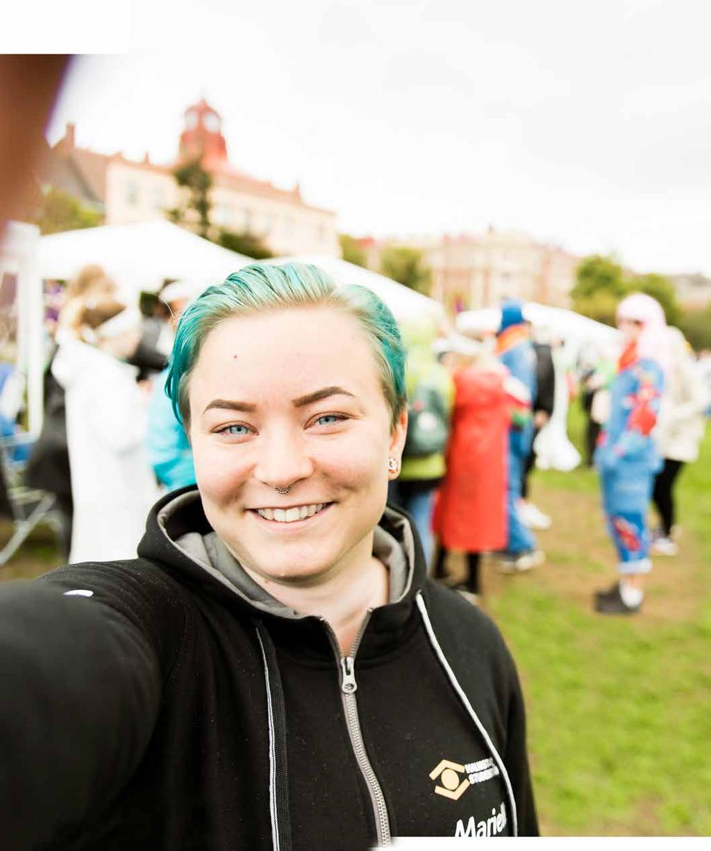 Marielle vill ditt bästa Sveriges bästa nollning? Nollningen är vår introduktionsvecka när kåren välkomnar nya studenter till trygghet genom kunskap, gemenskap, utmaning och glädje.