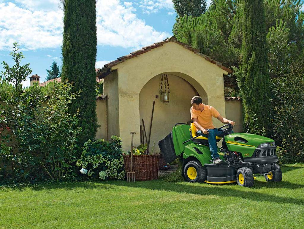 28 Gräsklippare Standard Series CR LR-serien Koppla av medan du ser efter din trädgård Komfort, kraft och en mängd glädje.