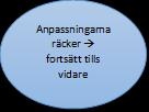 Rektr beslutar m utredning ch eventuellt åtgärdsprgram Samverkan mellan arbetslag/kllegr/ undervisande lärare. Anpassningarna räcker inte - Anmälan m att elev inte når målen.