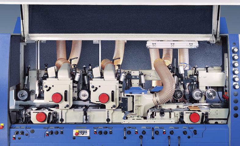 Hydromat 1000 från WEINIG: Universell med stark standard Välkommen in i HighSpeed-världen! Redan med instegsmodellen producerar Ni ytterst lönsamt.