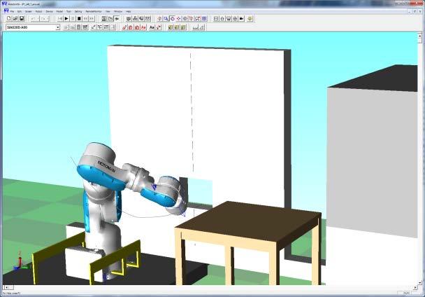 Validate Robotic cells then generate the robot