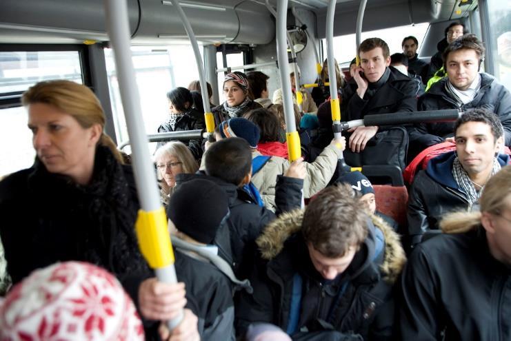 Blir bilen så attraktiv att den tar andelar av tåg, buss, cykel och