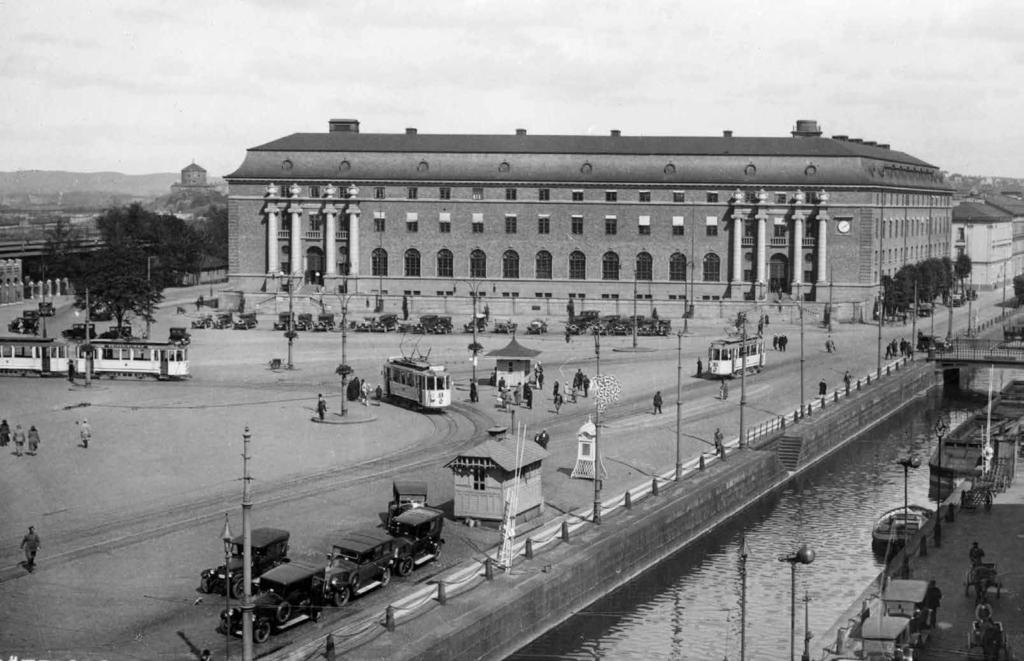 Bild: Göteborgs Stadsmuseum Centralposten, Drottningtorget, Ernst Torulf, 1913-1925.