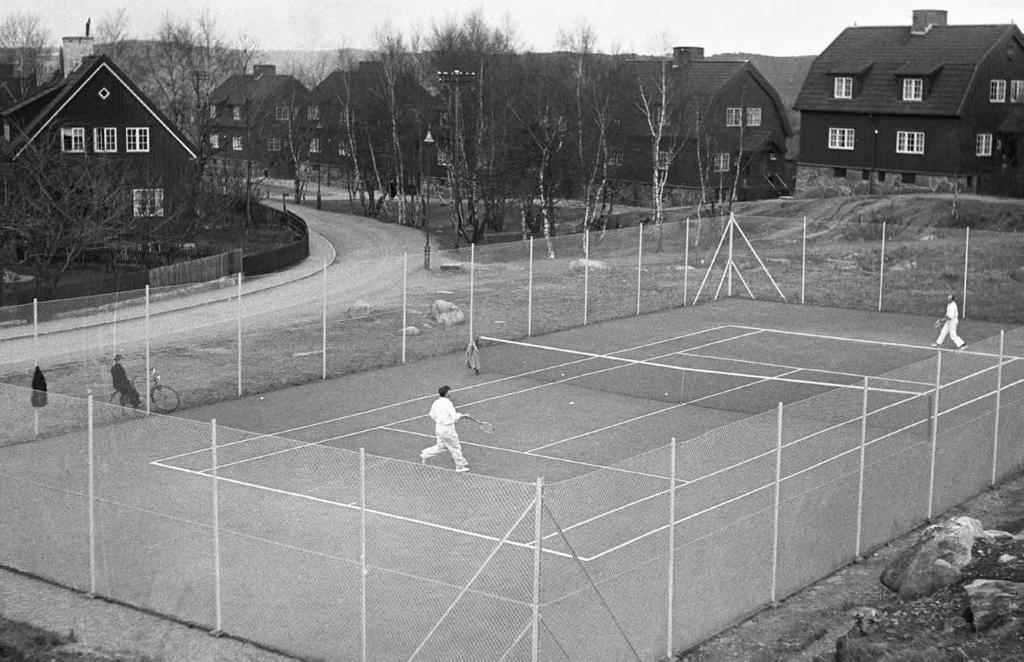 Landala egnahem, arkitekt Carl Westman, stadsplan Albert Lilienberg.