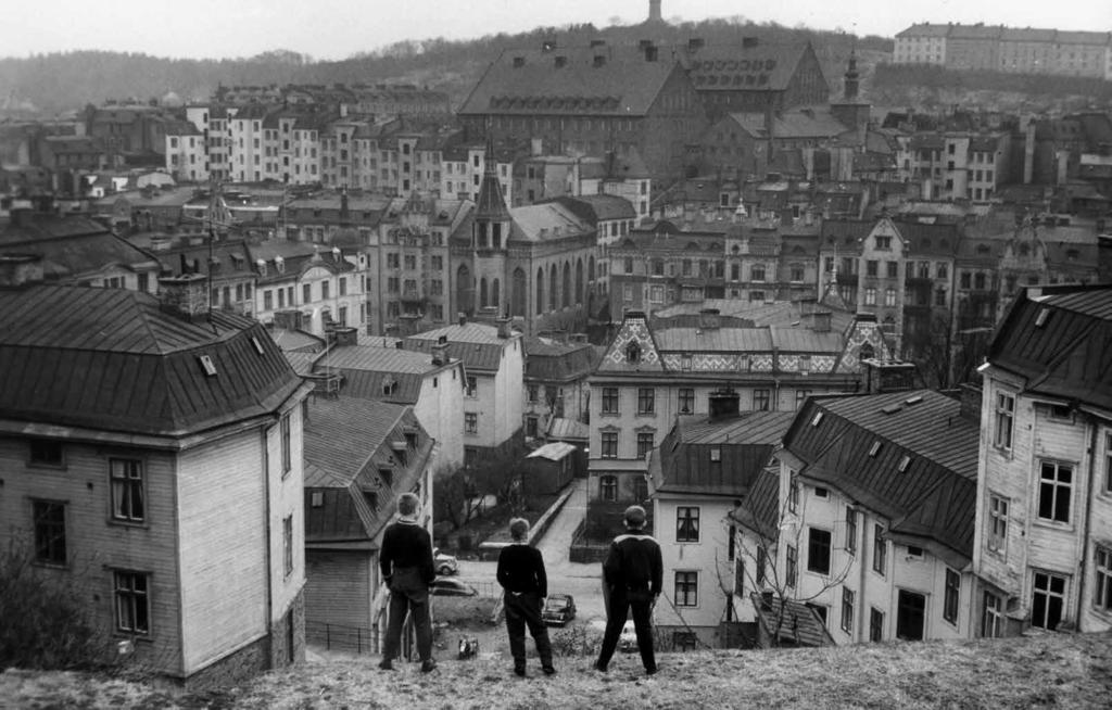 Nordhemsskolan, Linnéstaden, Arvid Bjerke med R. O. Swensson, 1914-1917.