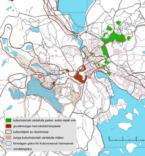 Kulturhistoriska värden Den gamla gruvstaden med sin delvis förorenade mark sätter en bestämd gräns var man kan odla. Naturligtvis kommer vi att vörda och respektera världsarvet Falun.