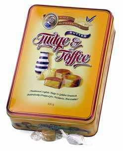 Toffee Inslagna i kola papper Engelsk Fudge & Kola och Fyllda