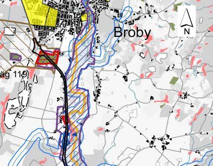 5.2 Naturmiljö Området mellan Bjärlöv och Broby har en bred variation av naturtyper: strandängar,