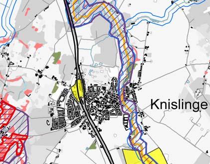 Almaån, norr om Hanaskog, hyser stora naturvärden och är utpekat som nationellt särskilt värdefullt