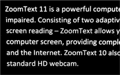 175 på samma gång. Genom att använda prisvärda och lättillgängliga HD webbkameror erbjuder ZoomText Kamera en portabel, billig och enkel lösning som komplement till din vanliga CCTV.