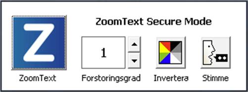 32 Windows inloggning och felsäkert läge ZoomText s inloggningsstöd ger dig grundläggande förstoring och skärmläsning när du loggar in i Windows.