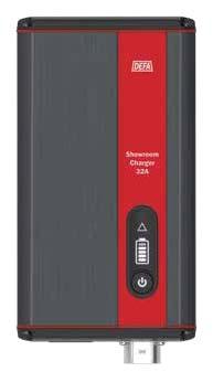 Produkter - Batteriladdare Showroom ShowroomCharger 32A DEFA Showroom Charger 32A baseras på modern switchmode-teknik, är isolerad mot