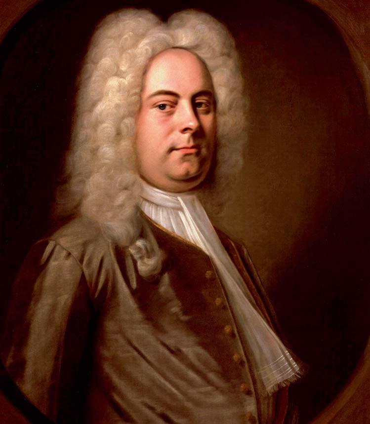 Händel och kung Georg I. Omtyckt musik av Händel Under trettonhelgen ljuder Händels berömda oratorium Messias i Frillestads kyrka.