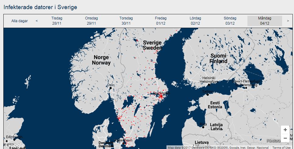 Hotbild Teknik springer ifrån säkerhet (715 st modbus port 502 är oskyddade