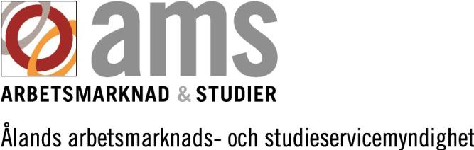 VERKSAMHETSBERÄTTELSE 2017 FÖRORD Ålands arbetsmarknads- och studieservicemyndighets (AMS) berättelse har tidigare ingått som en del av Ålands landskapsregerings berättelse.