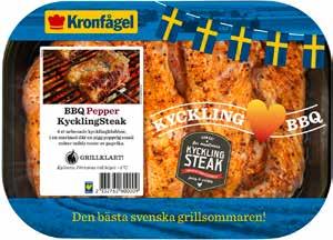 jmf: 155:26 Kycklingsteak Kronfågel,