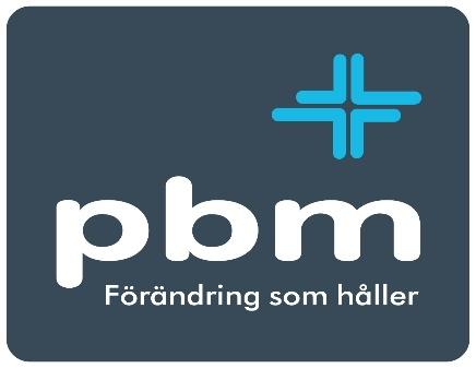 PBM Sweden AB 2018-03-1 Stockholm Telehealth pilottest Utvärdering av digital