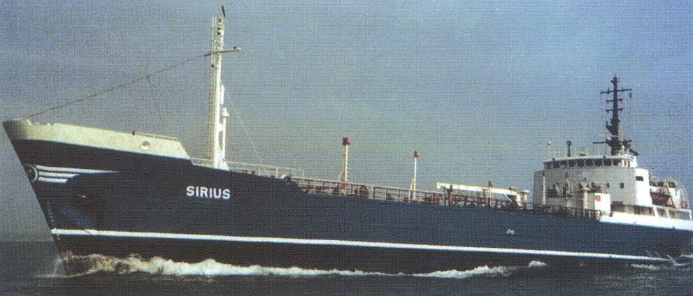 RAPPORT Tankfartyget SIRIUS - SEUG -