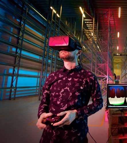 Visualisering med VR Från CAD, till fullständigt rörelsekänslig, HD-upplöst, stereoskopisk 3D-Virtual Reality.